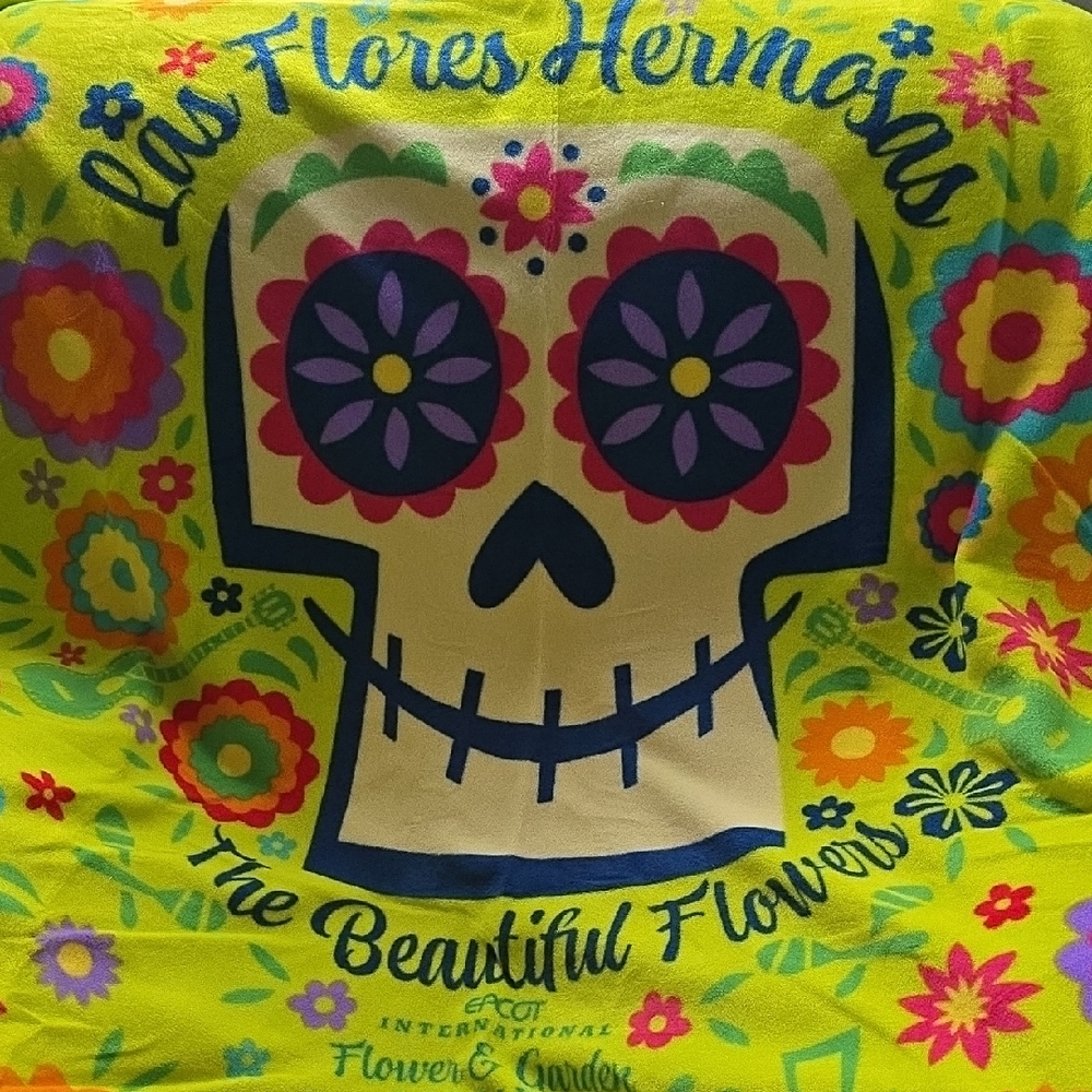 Disney Coco Picnic Blanket, 2024 Flower And Garden Festival